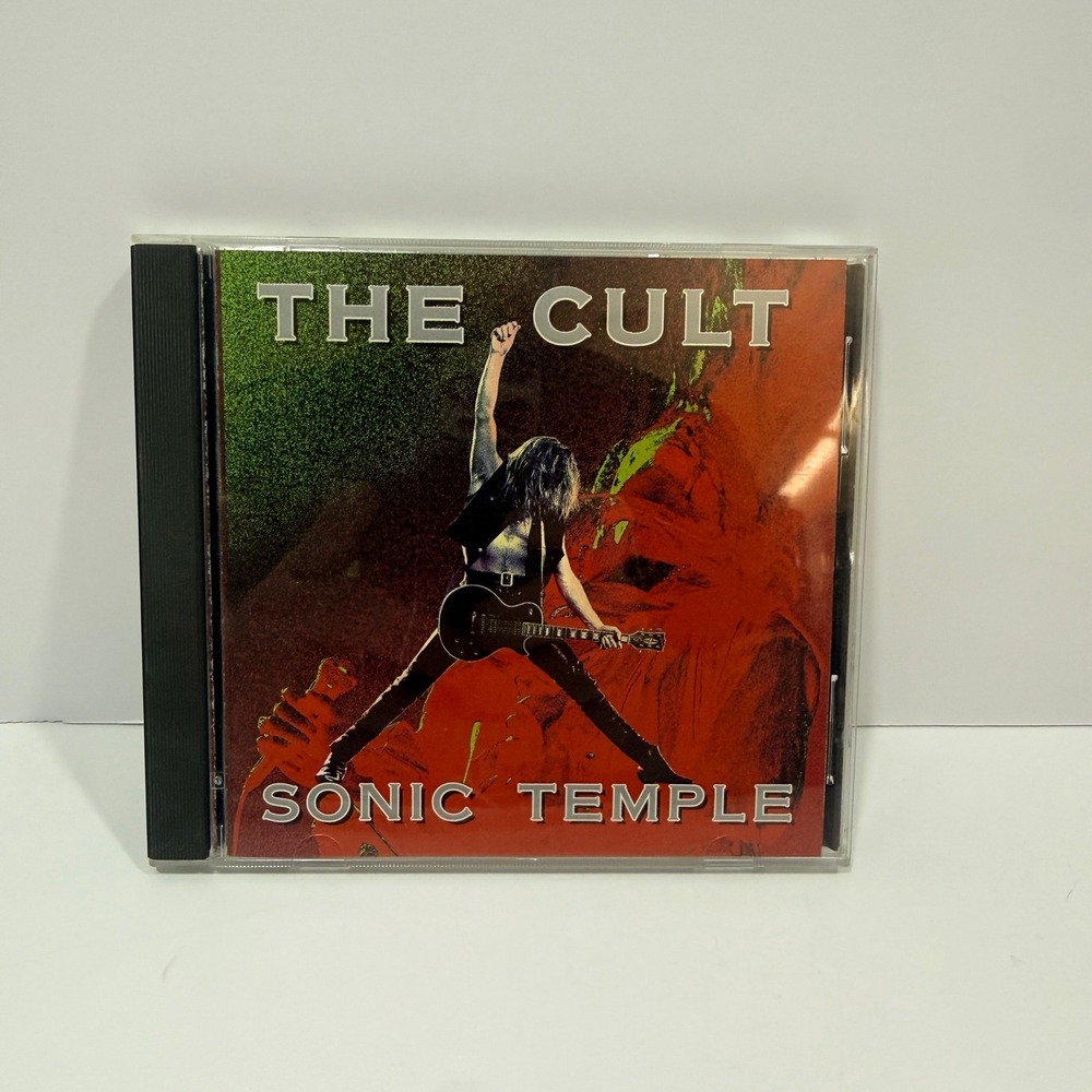 The Cult Sonic Temple CD Music OS Multicolor Good Hard Rock 1989 Sire Records